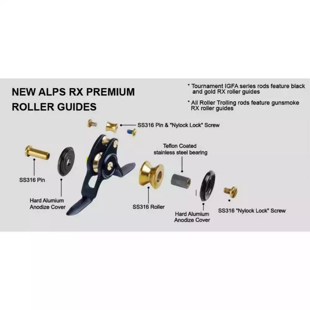 Okuma Makaira Straight Butt Stand-Up Rod TR 5 Ft 8" 50 Lbs + Curved Trolling Butt 7 Okuma Makaira Straight Butt Stand-Up Rod TR 5 Ft 8" 50 Lbs + Curved Trolling Butt – Bild 6